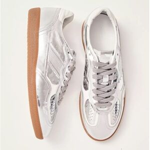 ALOHAS TB.490 RIFE SHIMMER SILVER CREAM LEATHER Sneakers